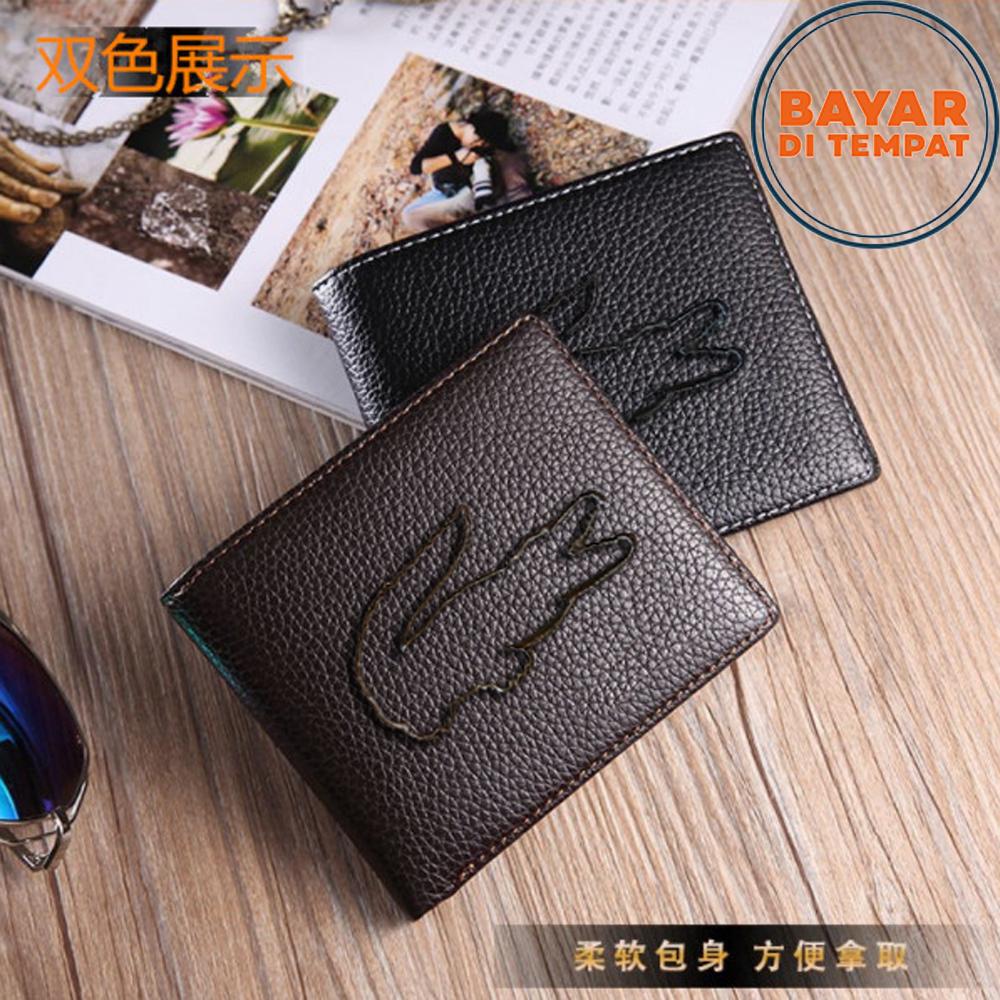 Promo Buy 1 Get 1 Free - Dompet Pria Dompet Kulit Dompet Fashion Dompet Kulit Pria Dompet Kartu Dompet 6 Inchi Dompet Pria 3/4 100% Kulit Sapi Asli Dompet Multicard Import Original - Coffee