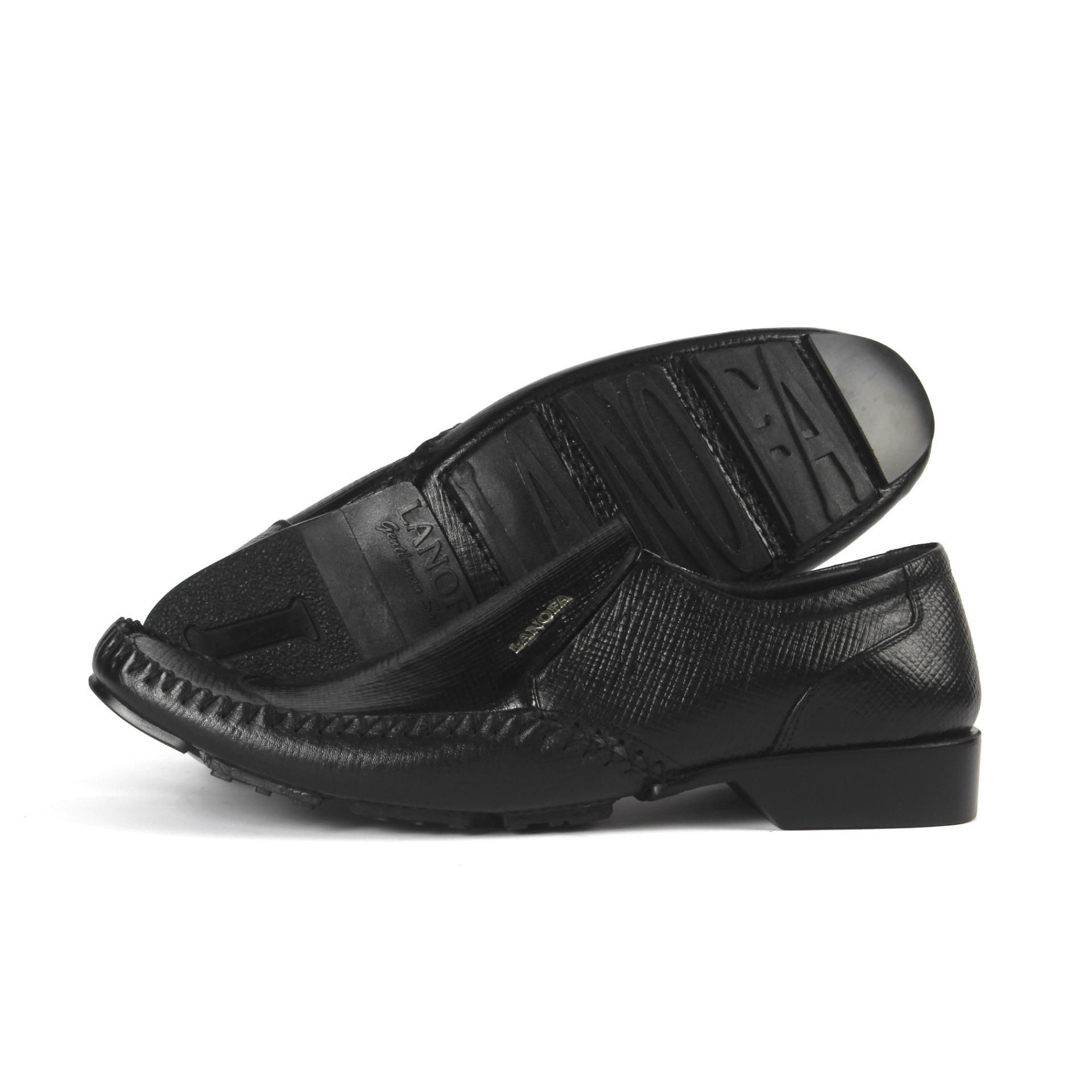 Sepatu Kulit Pria Formal Pantofel LANOFA 1157 Di Jakarta