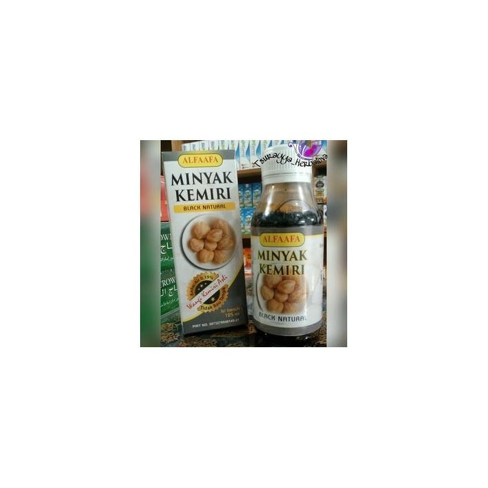 MINYAK KEMIRI ALFAAFA BLACK NATURAL BAKAR