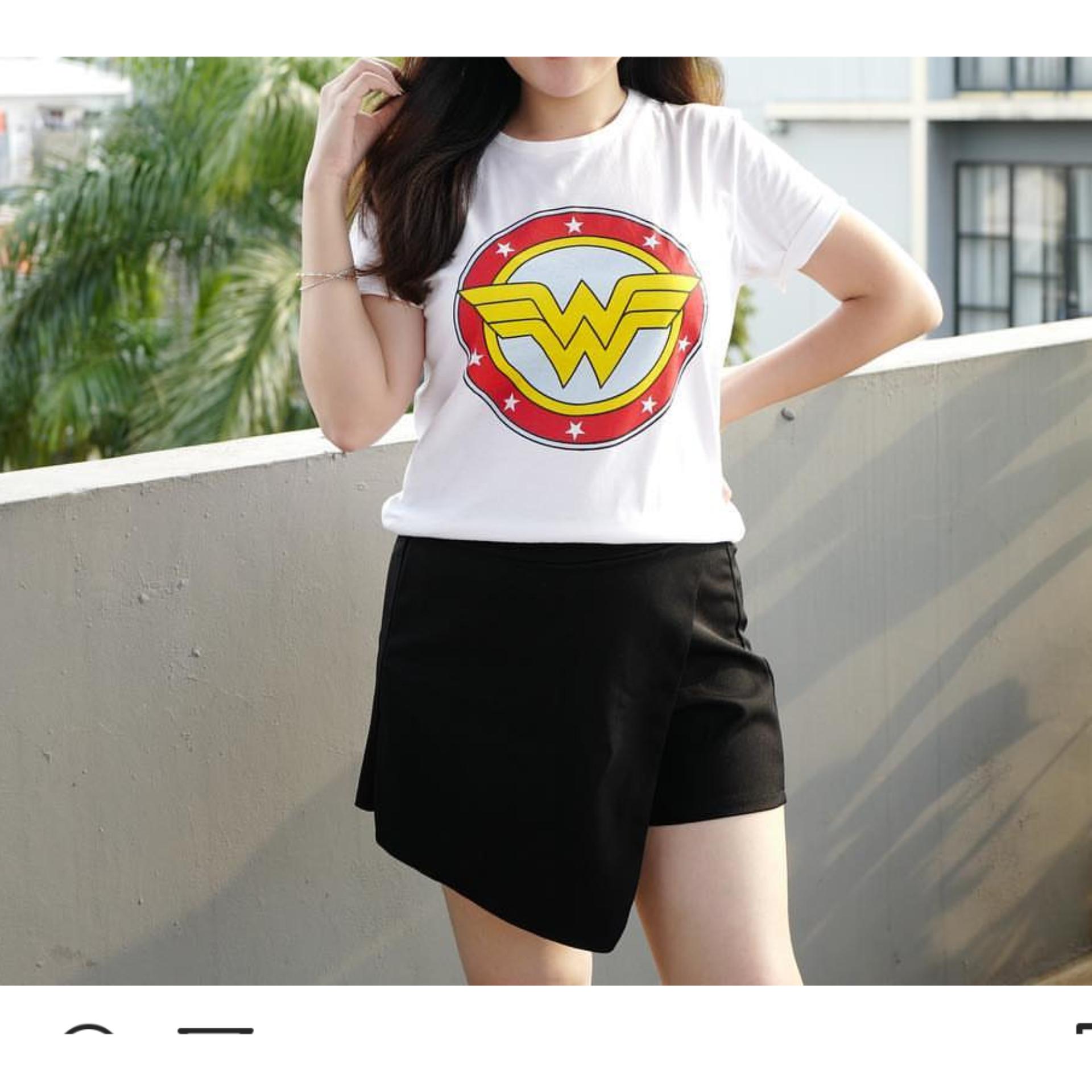 Gracestore - Kaos T-shirt Wonder Women - Putih