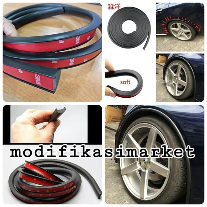 PELINDUNG FENDER SPAKBOR MOBIL BUMPER / KARET FENDER 1.5M