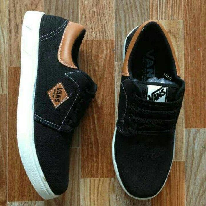 Vans casual denim blek brown special edition VD3