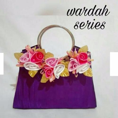 Tas Vicria Wardah Tas Pesta Tas Kondangan Tas Wanita Tas fashion Tas Gliter Tas murah Party Bag (1KG ISI 3)