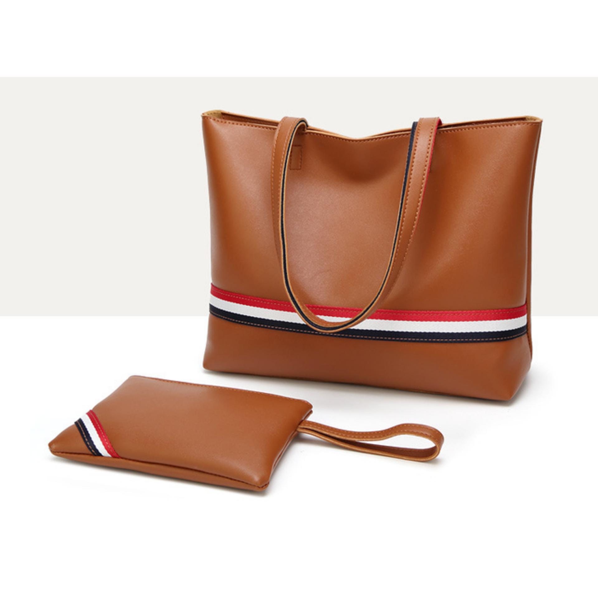 Tas kerja wanita terbaru tas tangan cantik tas bahu cantik tas buat kerja model terbaru Coklat