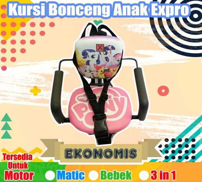 BEST SELLER!!! KURSI BONCENGAN ANAK UNTUK MOTOR MATIC TIPE EKONOMI KARAKTER - J6acBk