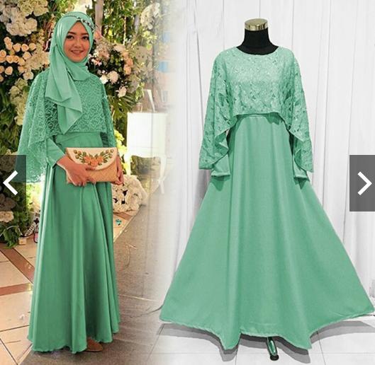 BAJU KONDANGAN MUSLIMAH PREMIUM - GAMIS BRUKAT - GAMIS PESTA - GAMIS SYARI - Party Dress Terbaru - Gaun Pesta Muslim - Kebaya Modern - iholivia