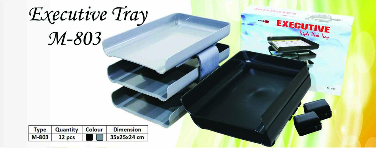 Edjoys TRIPLE DESK TRAY / LETTER TRAY / EXCECUTIVE TRAY/ RAK MICROTOP M-803 Edjoys TRIPLE DESK TRAY / LETTER TRAY / EXCECUTIVE TRAY/ RAK MICROTOP M-803