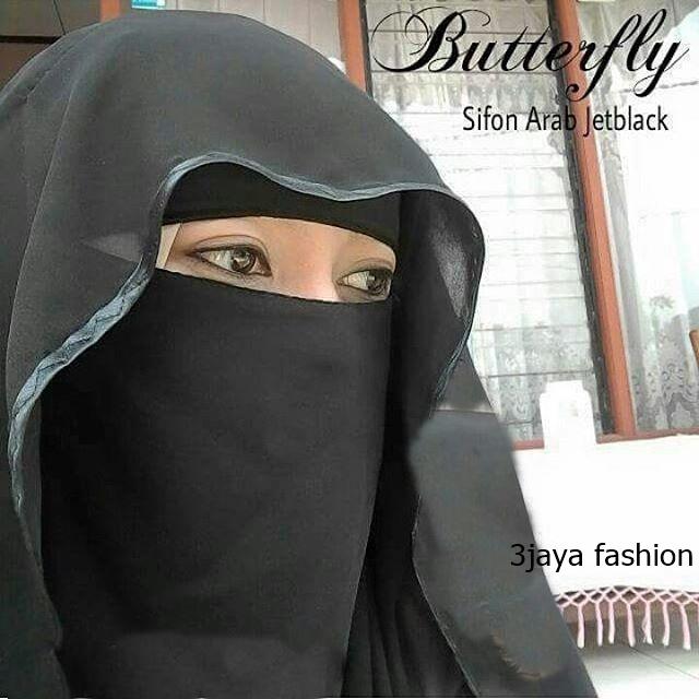 Cadar Butterfly siffon arab kualitas terjamin