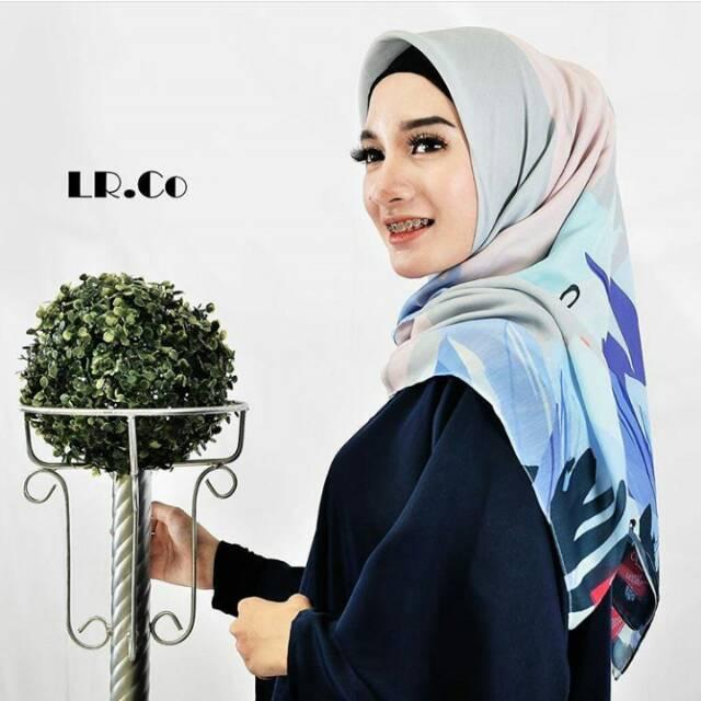 Voal Premium/Voal Printing/Segiempat Voal/Scraf Voal/Hijablrco/Jilbab Motif
