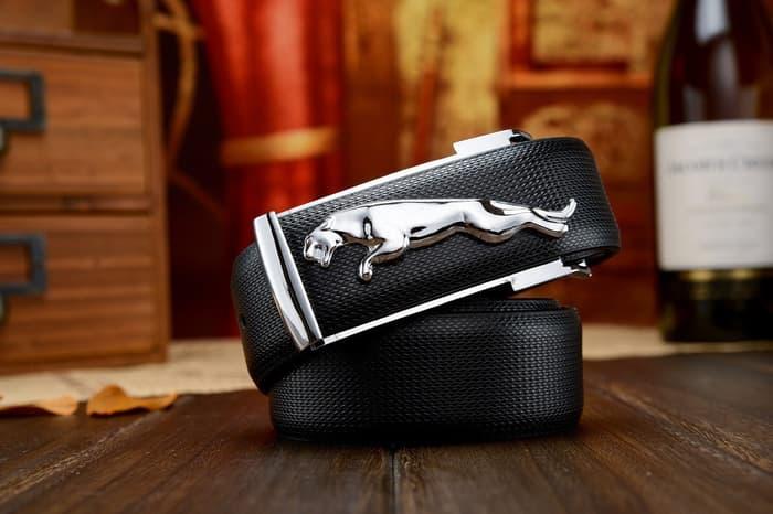 DISKON IKAT PINGGANG / GESPER PRIA JAGUAR KULIT ASLI IMPORT