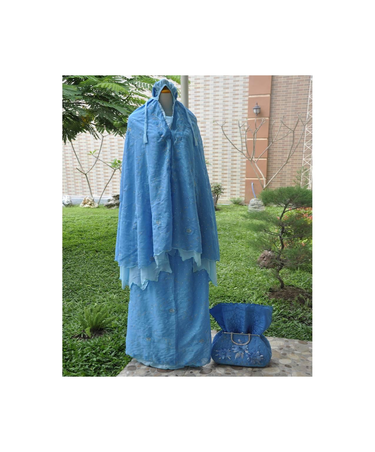 Mukena Susun Shireen (Biru)