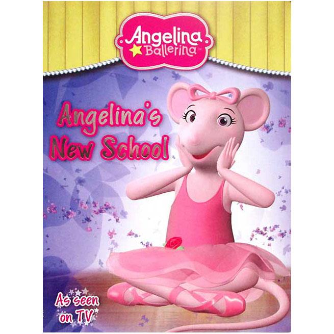 Terlaris Buku Cerita Anak Angelina Ballerina - Angelinas New School Story Book Buku Dongeng Bergambar