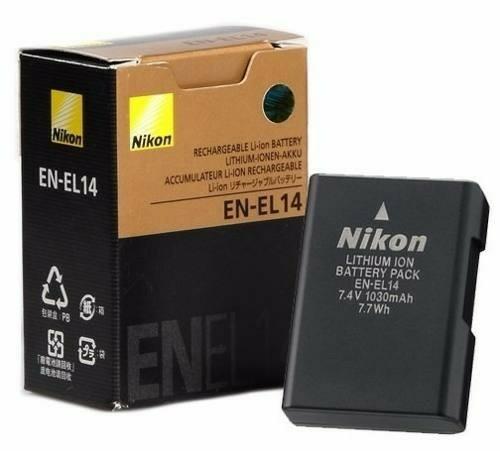Baterai Nikon EN-EL14 ENEL14 EN EL14 P7000/7100/7700/7800/D3100/3200/