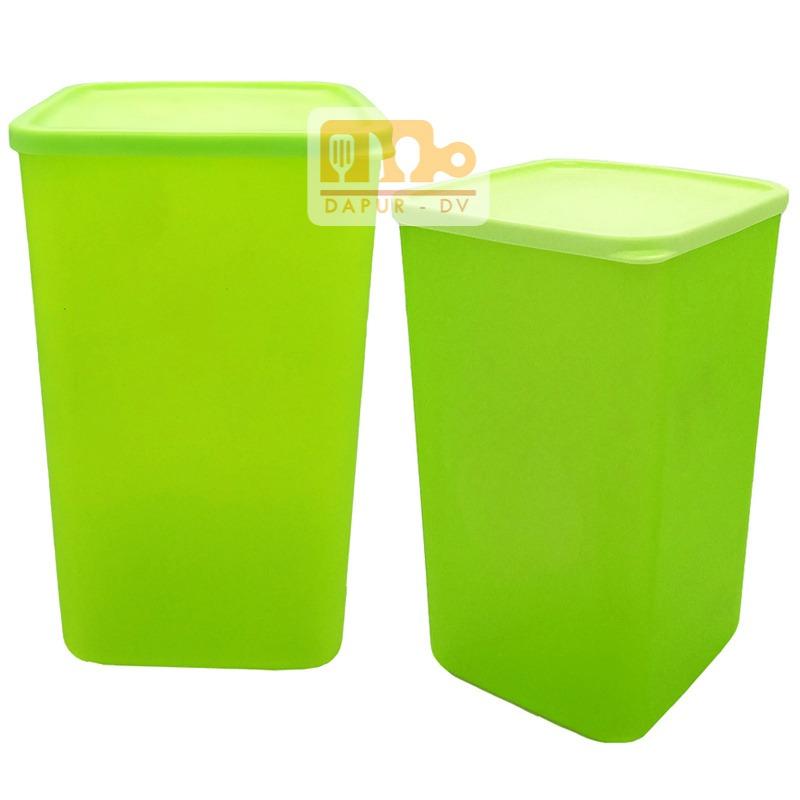 Toples premium sealware wadah snack pamelo XL - 2 pcs Hijau