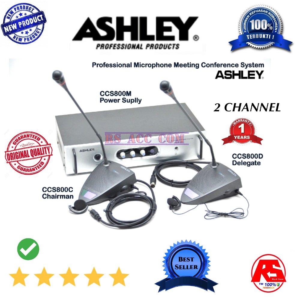 PAKET PROFESSIONAL CONFERENCE SYSTEM PODIOM ASHLEY CCS800 MCD ORIGNAL