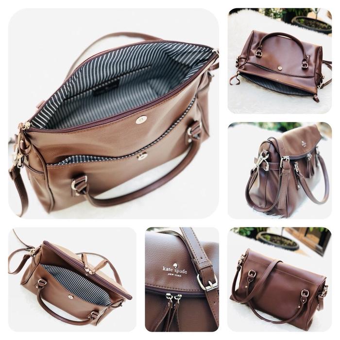 DISKON TAS WANITA TERMURAH KATE SPADE COBBLE HILLS LESLIE