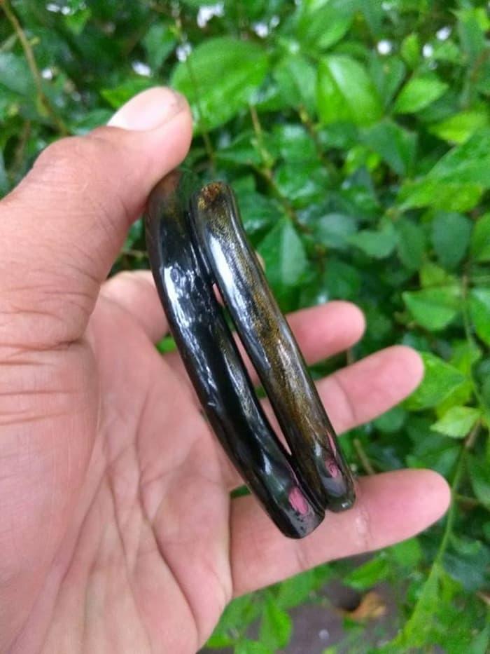 gelang akar bahar hitam kaku ( tali arus)