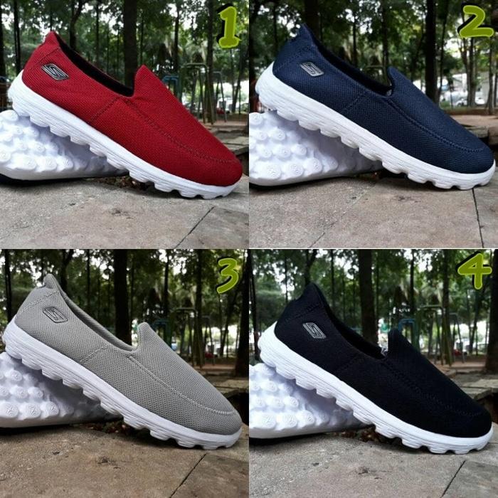 DISKON!!! Sepatu Skechers For Man Size 39-44 pria terbaru Slip On casual Tersedia Juga Sepatu casual,sport,slip on,kulit,nike,formal,kickers,adidas
