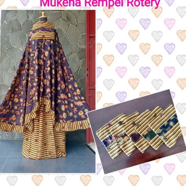 Mukena bali batik PREMIUM Jumbo / mukena bali RAYON SUPER (gambar 2)