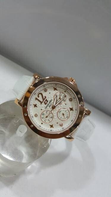 JAM TANGAN WANITA/CEWEK MERK SWISS ARMY ORIGINAL KULIT FASHION WANITA