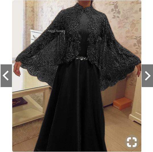 TotallyGreatShop Gamis Pesta Brukat Impor Mewah Elegan Original Real Pic Gamis Syari Pesta Premium Modern Fashion Baju Kondangan Lebaran Muslimah Muslim Wanita Terbaru Kekinian Gaun Pesta Hijaber Party Maxi Dress Kebaya Modern Wisuda Brokat Jumbo ihanggi