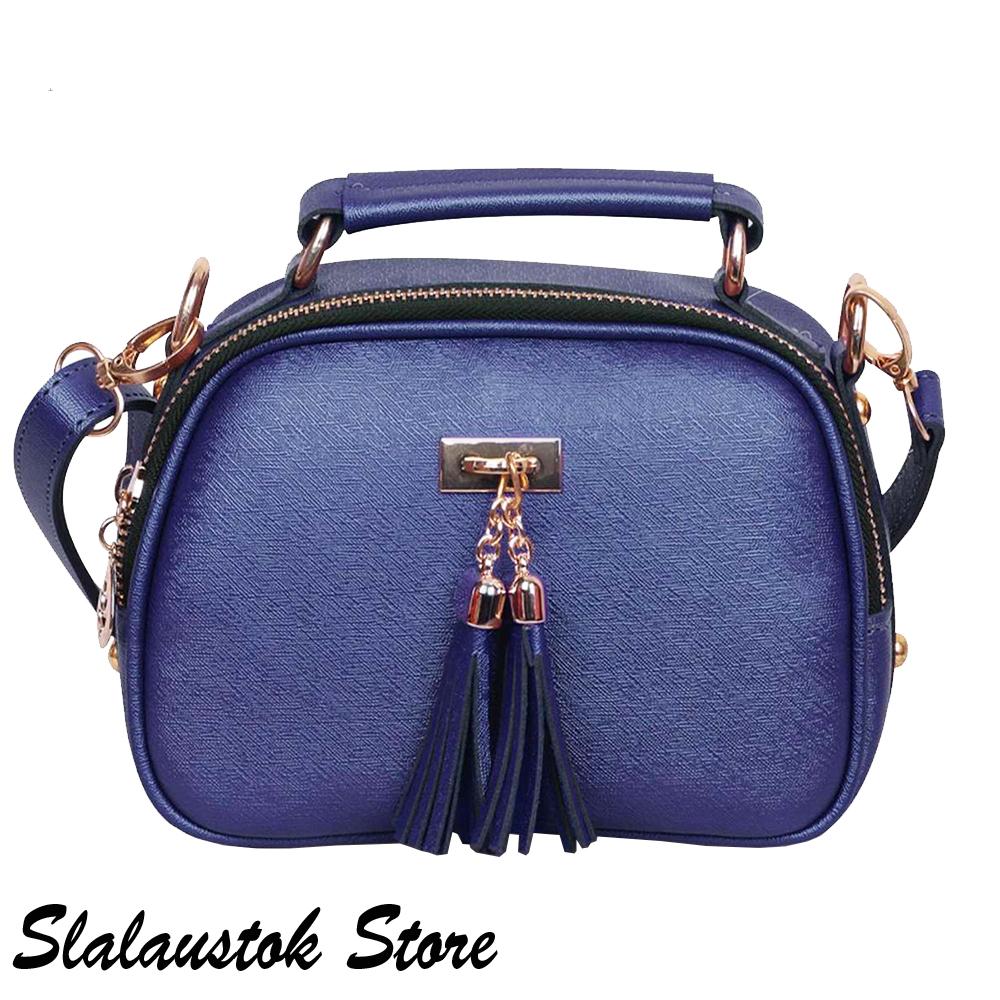 Slalustok Store - Tas Selempang Wanita Tassel mini - Multicoloor