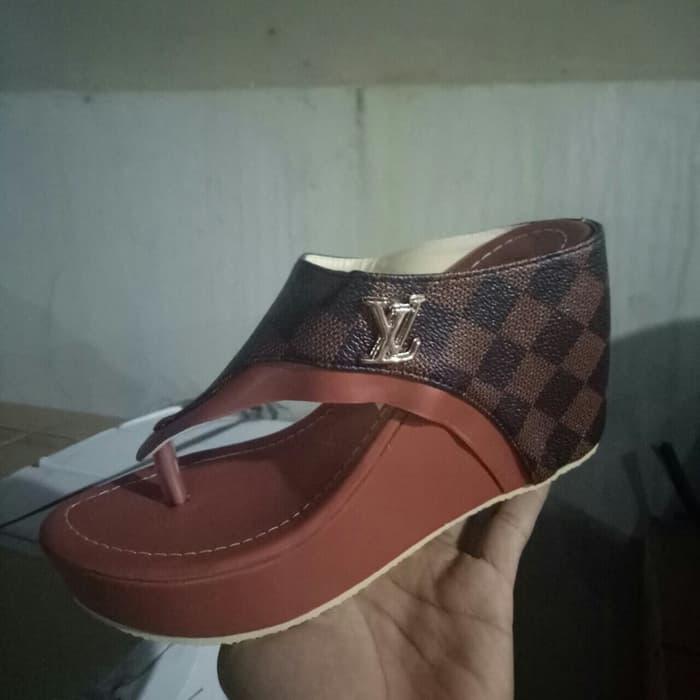 Zeeta Fashion sandal Wedges wanita LV NS 68