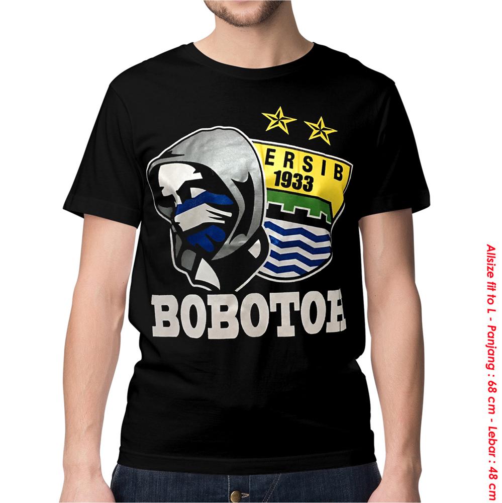 NEW PROMO KAOS BAJU DISTRO BOLA - PERSIB TOTALITAS BLACK