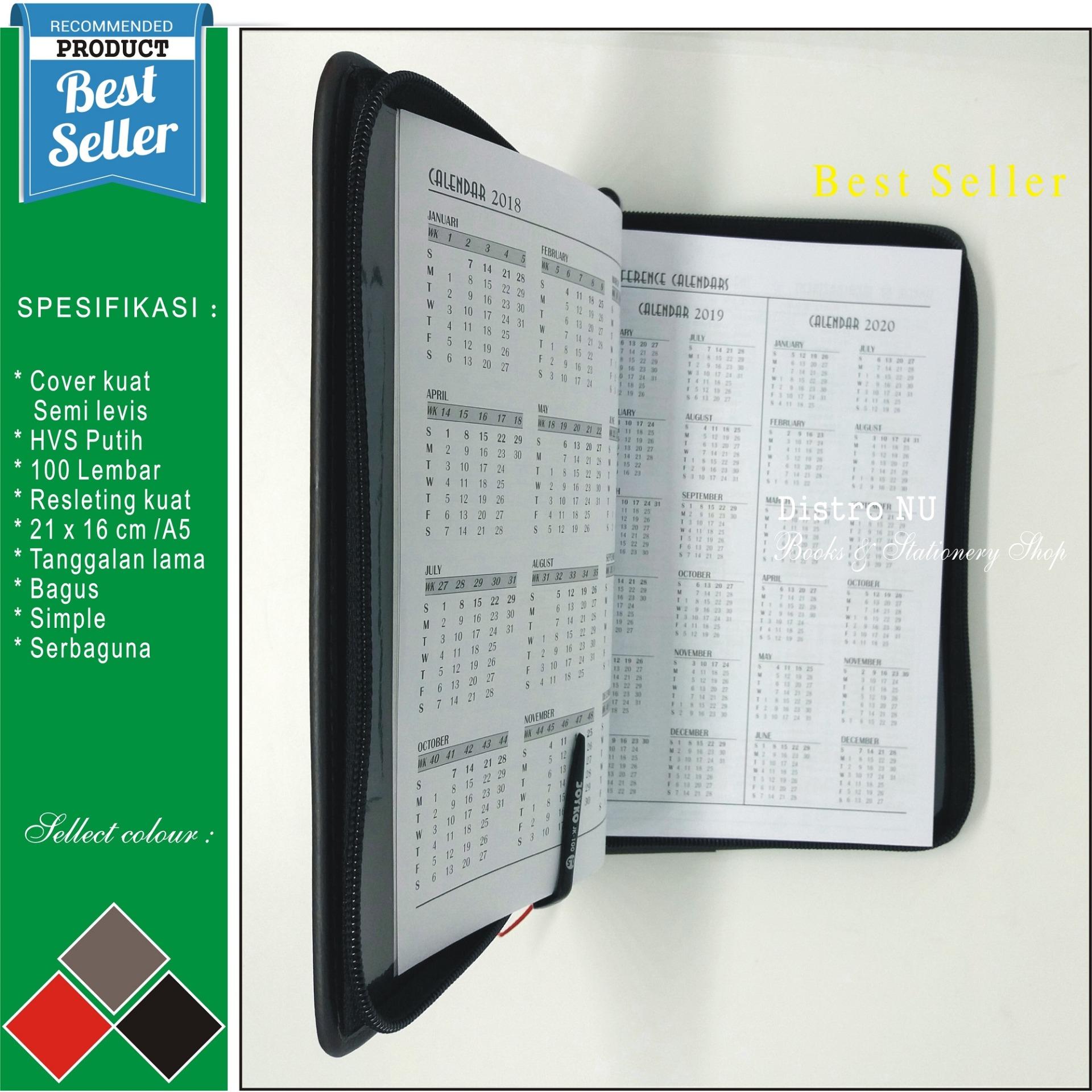 BUKU AGENDA RESLETING ADA TANGGALAN KALENDERNYA BAGUS +BONUS 1 PULPEN MERAH & 1 BUKU BLOKNOTE, buku catatan harian buku tulis sekolah kampus notebook bagus ekonomis grosir awet