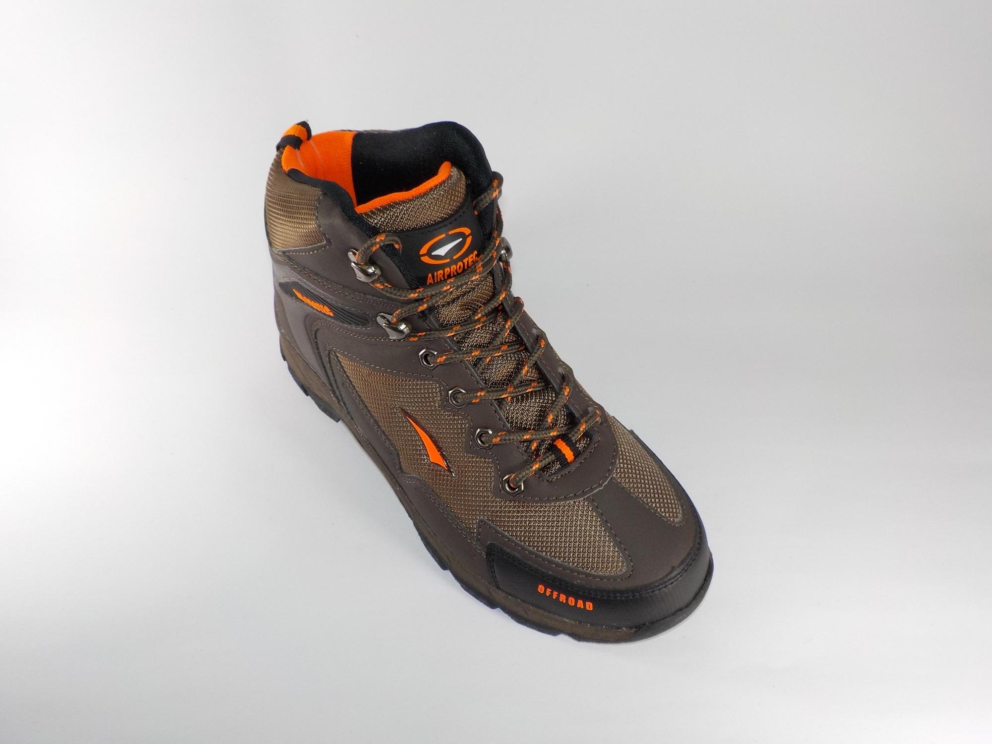 Jual Beli Sepatu Gunung Tahan Air Murah AIR PROTEC Sepatu Gunung Pria SA OFFROAD Cokelat Orange