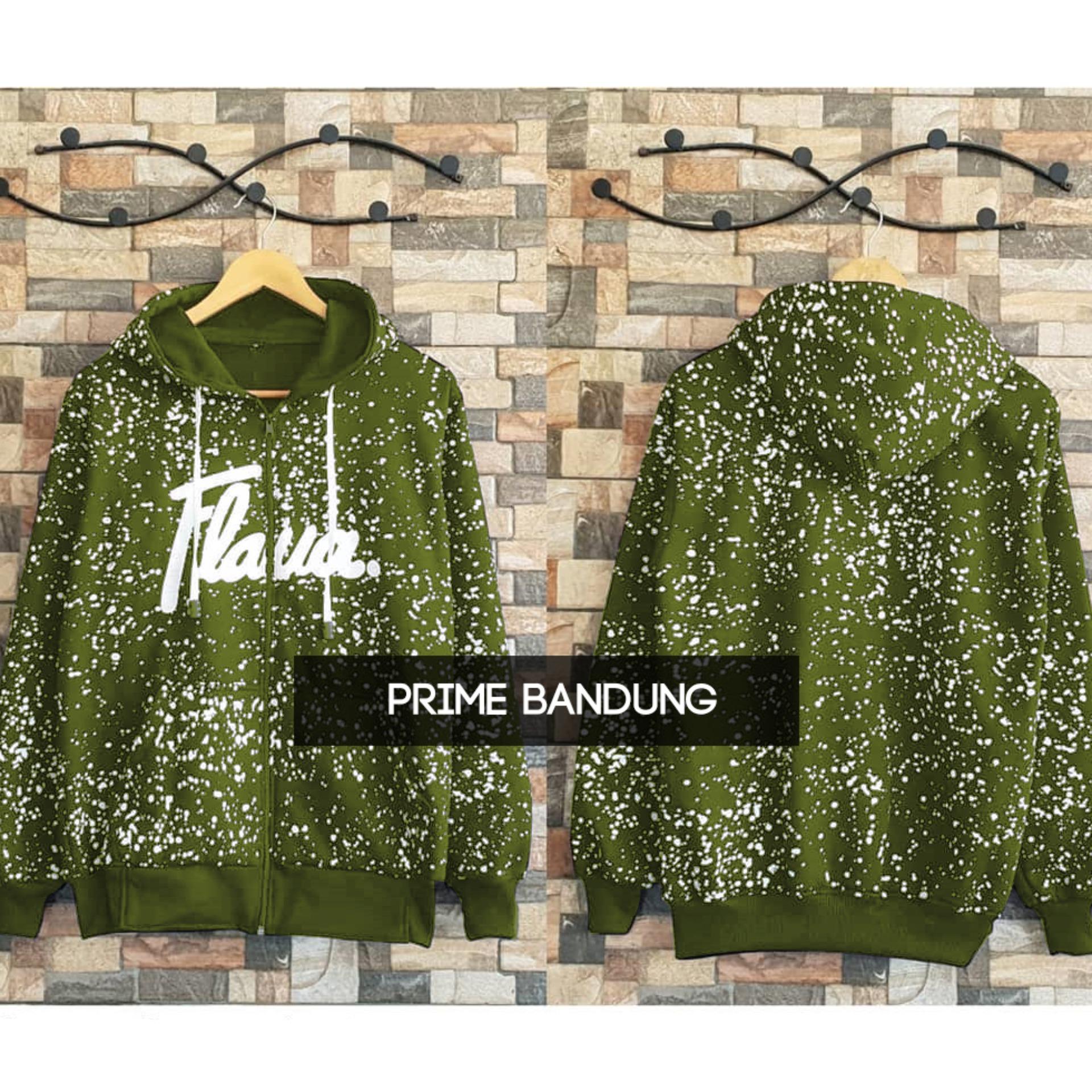 Flava Full Bercak Hoodie - Jaket Hoodie Pria dan Wanita