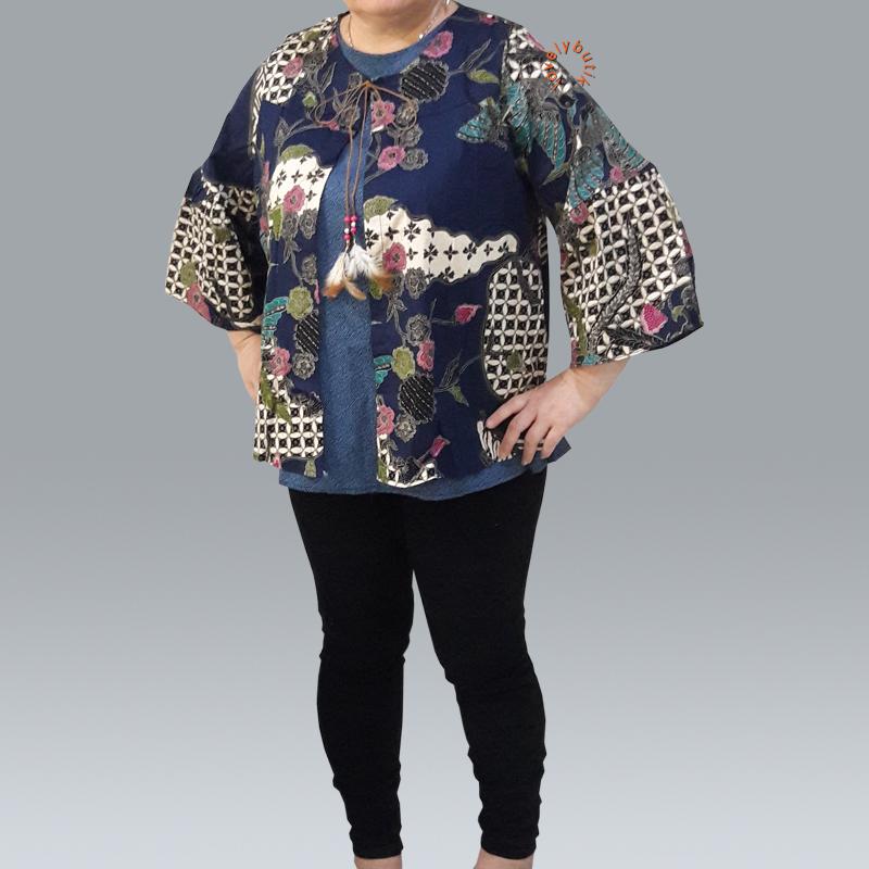 Lovely Chelsy Batik Wanita Size XXL / Blouse Wanita/Baju Muslim/Tunik Wanita/Batik Wanita/Atasan Batik Wanita/Blouse Terbaru