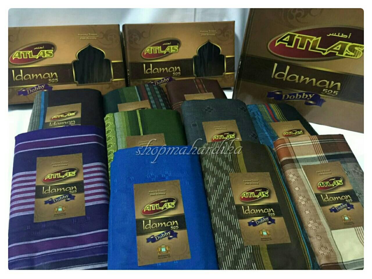 Sarung Atlas Idaman Dobby 525 ( Isi 10pcs)