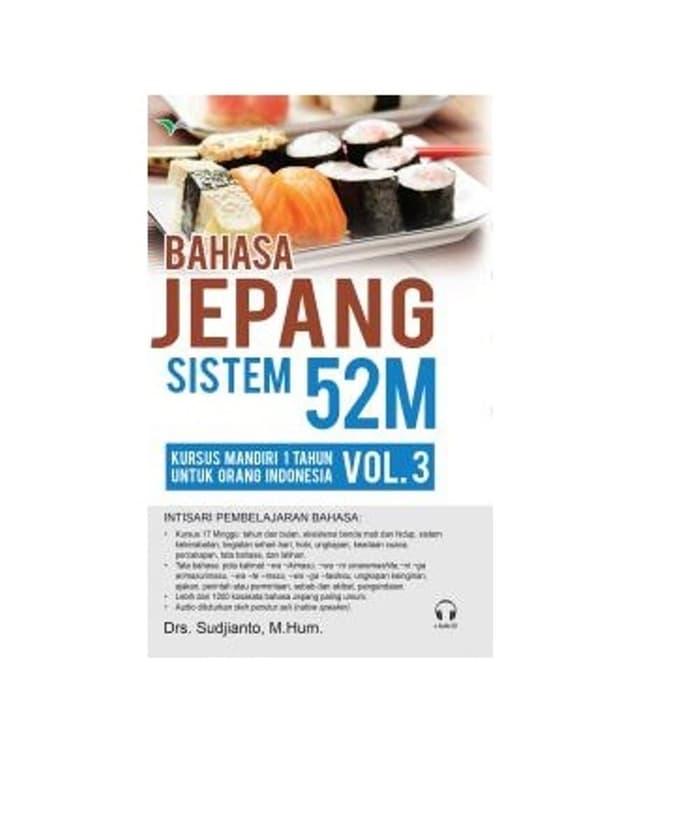TERBARU Bahasa Jepang Sistem 52M Volume 3+ CD Audio NEW