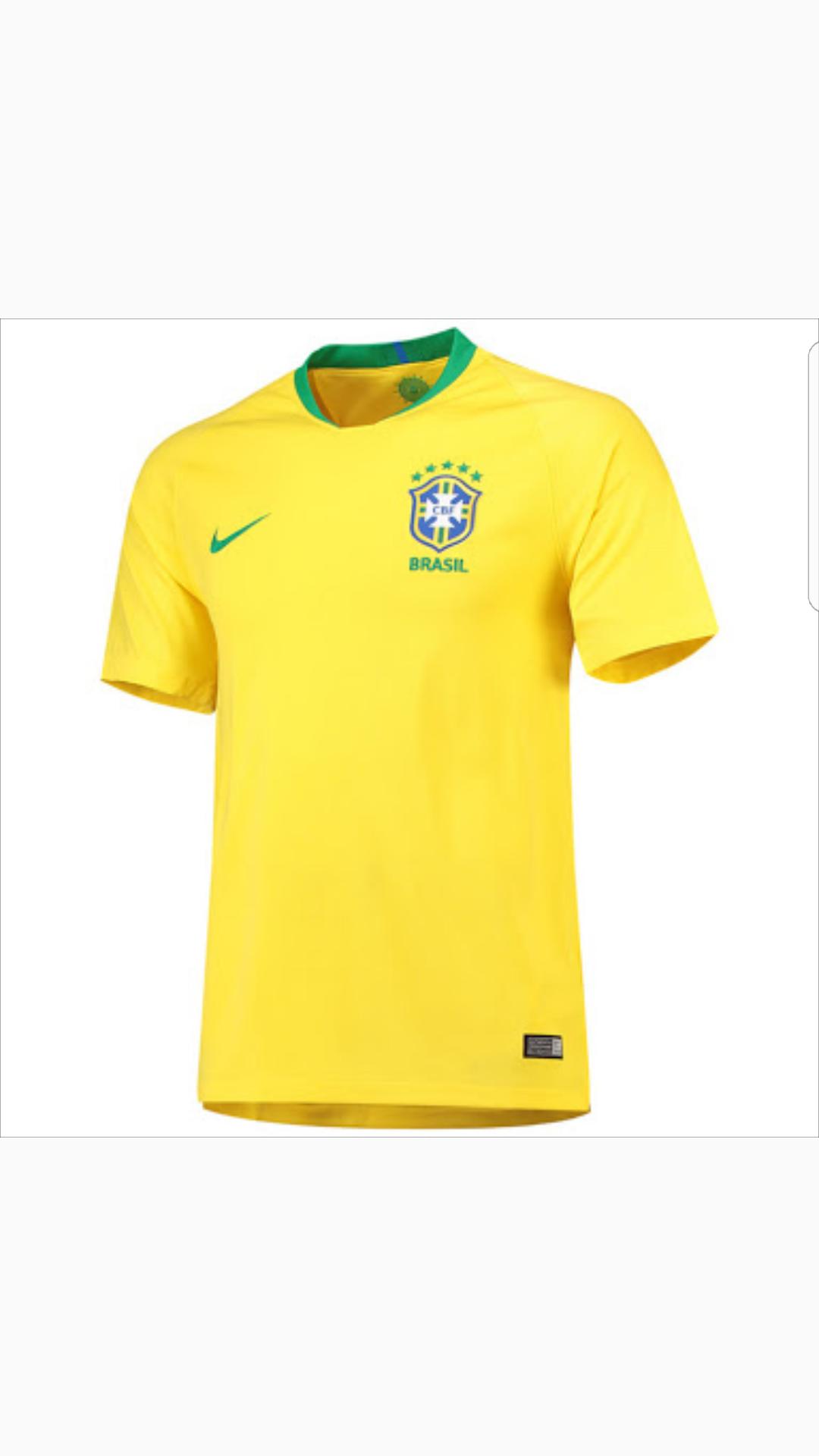 DMXS - Jersey Bola Timnas Brazil Home / Away Piala Dunia 2018