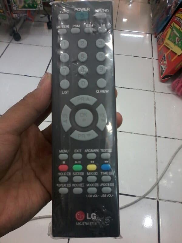 remot tv merk LG lcd dan tabung free batrai berGARANSI