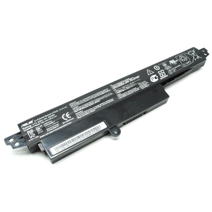 Rimas Baterai Laptop Asus Vivobook X200CA F200CA - A31N1302 - Black