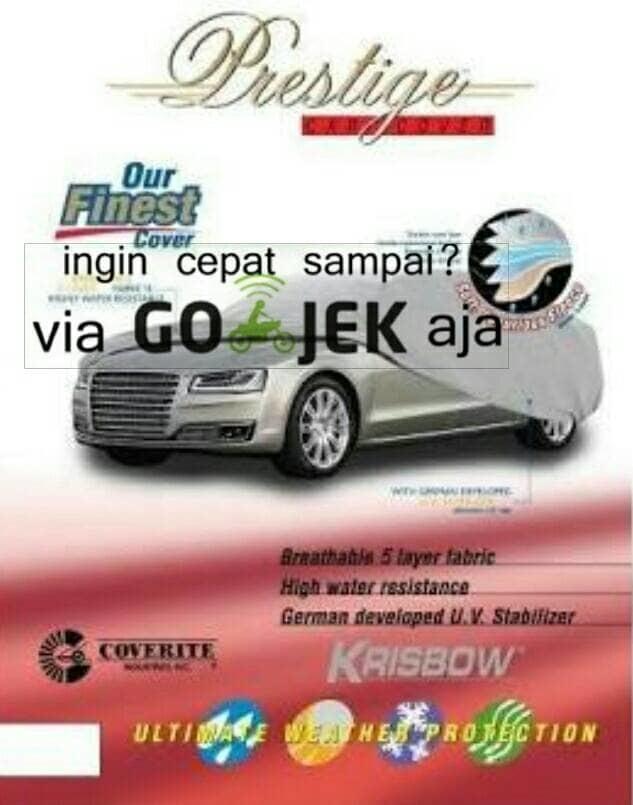 Promo KRISBOW car cover /sarung mobil ukuran B - jazz yaris agya march dll Original