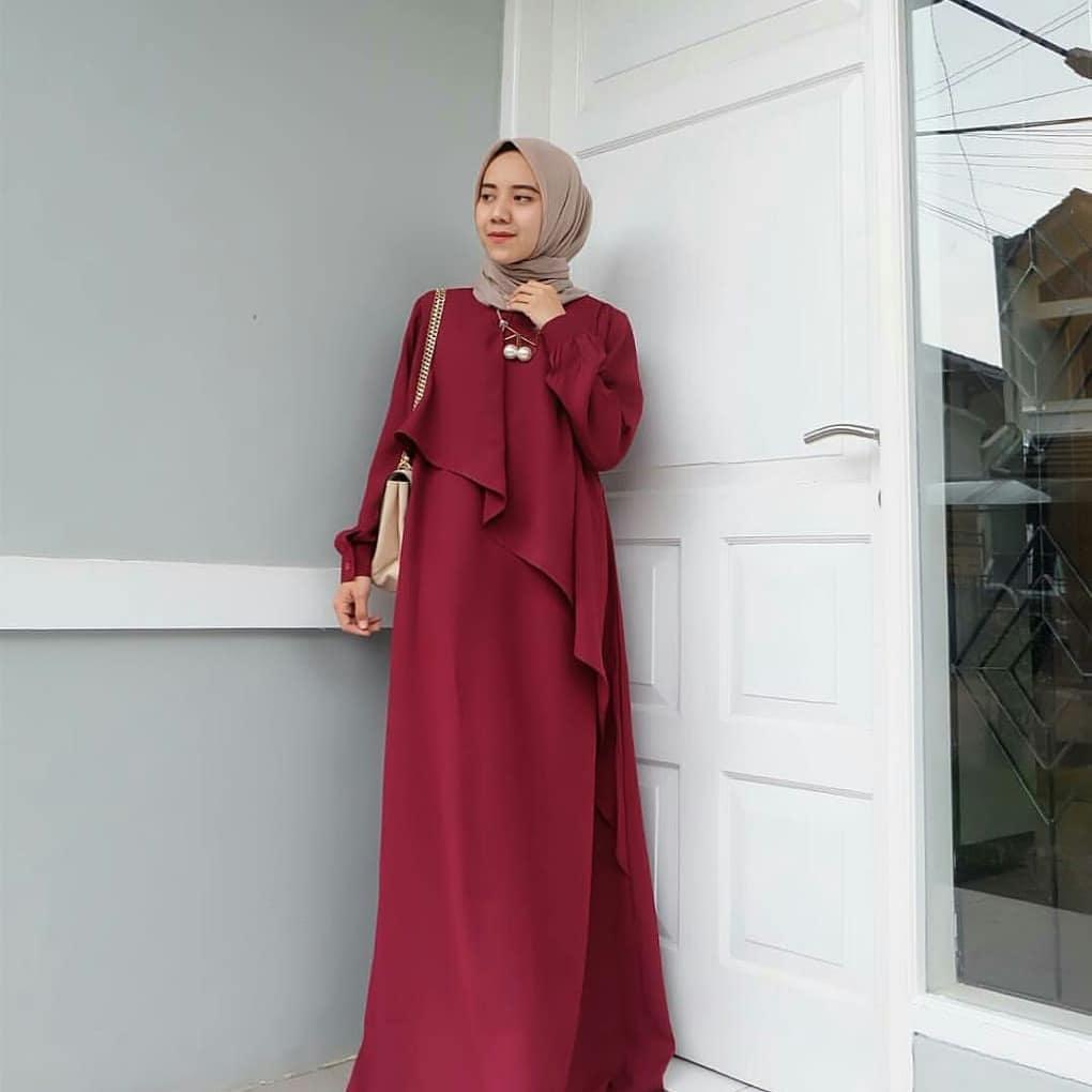 Dress Wanita // Baju Gamis // Rompi Dress