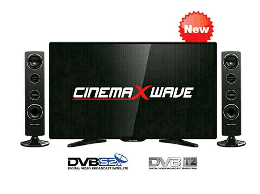 TV LED 40 INCHI POLYTRON CINEMAX DIGITAL PLUS SPEAKER TOWER PLD40TS853