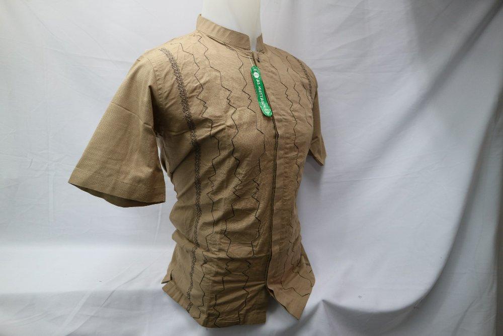 Busana Muslim Pria Dewasa Baju Koko Muslim Lengan Pendek Bordir Al Muttaqin Pasar Tasik Tanah Abang Jakarta KSG 004 di lapak Al Muttaqin Collection produsenbajukoko