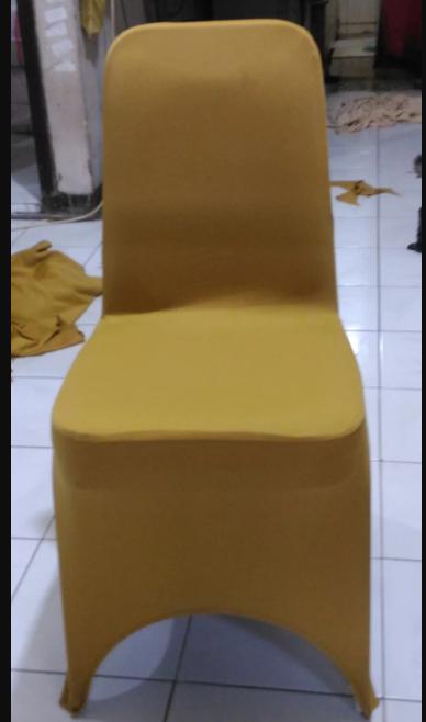 Sarung Kursi Futura Ketat (Kuning Kunyit)