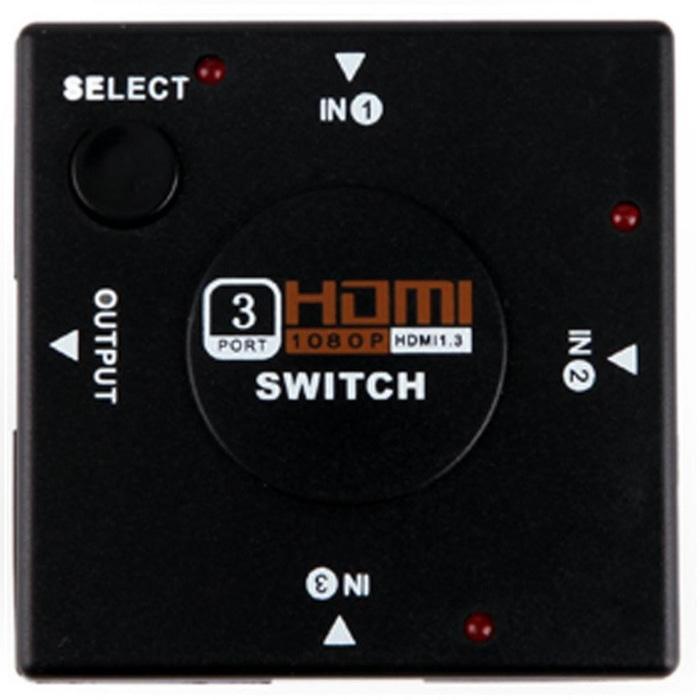 HDMI Switcher 3 Port Full HD 1080P SWITCH 3 LUBANG V 14 PC LCD LAPTOP