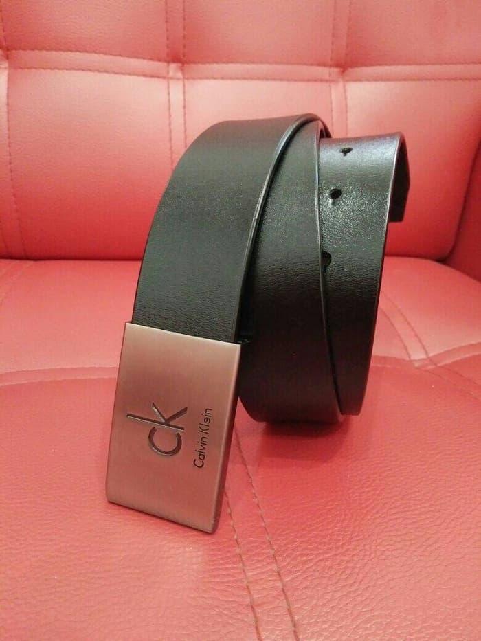 Sedang Diskon!! Ikat Pinggang Kulit Calvin Klein Ck-021 - ready stock