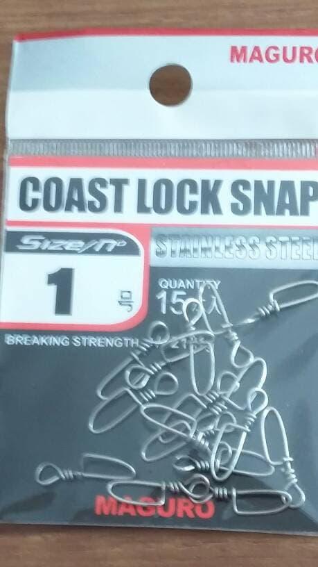 HARGA DISKON!!! JUAL KILI KILI MAGURO COAST LOCK SNAP SIZE 1 - fgJUQQ