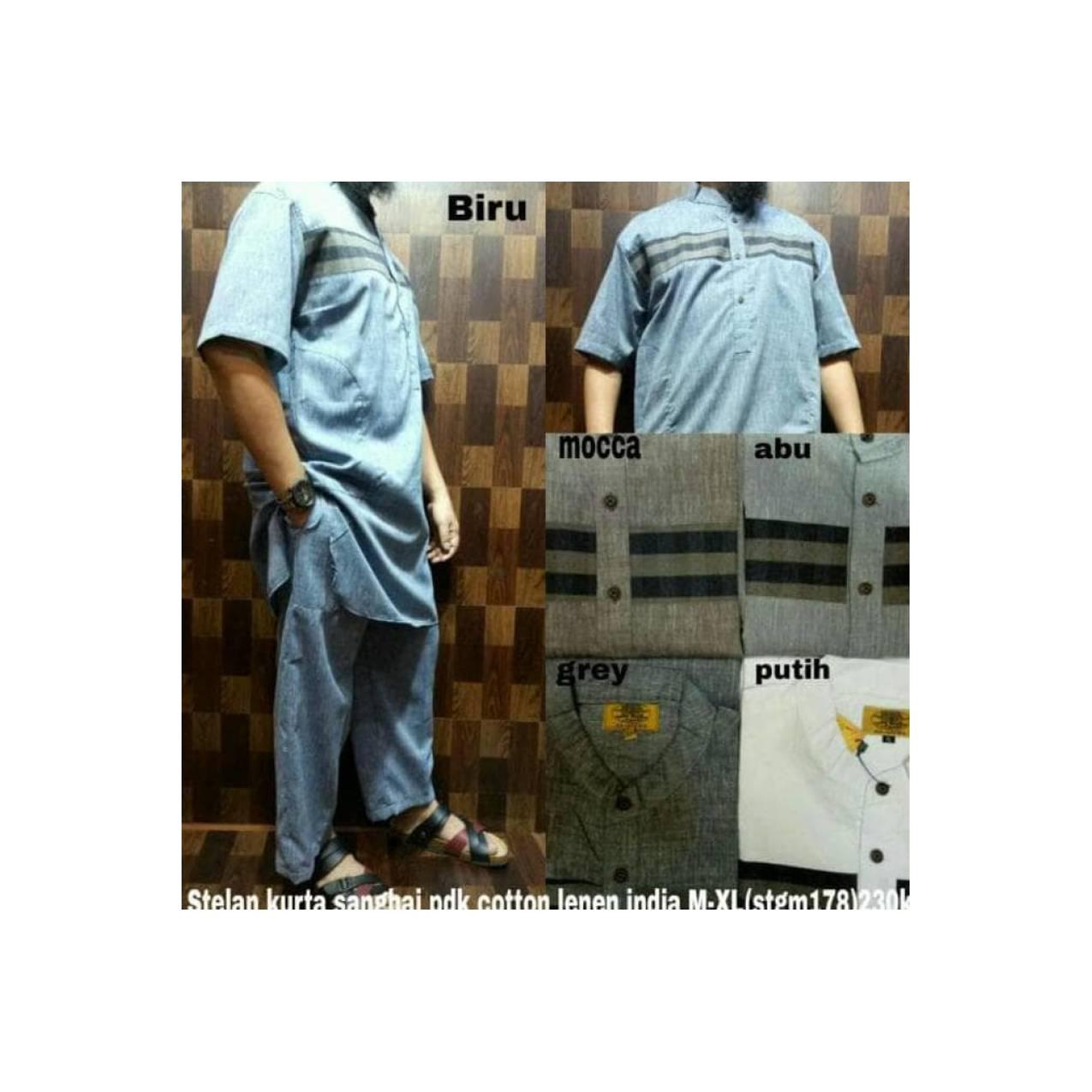 baju pria - gamis pakistan dan sirwal al amwa kotton lenen india halus