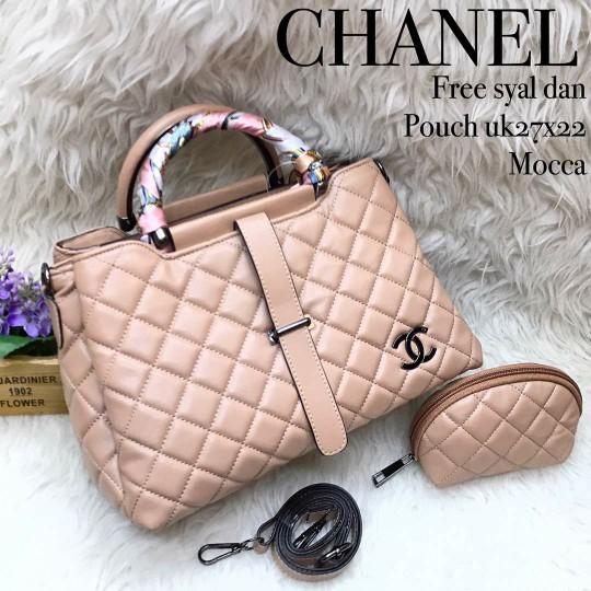 Tas Chanel Lidah 3 Ruang(Tas Import-Fashion Wanita)
