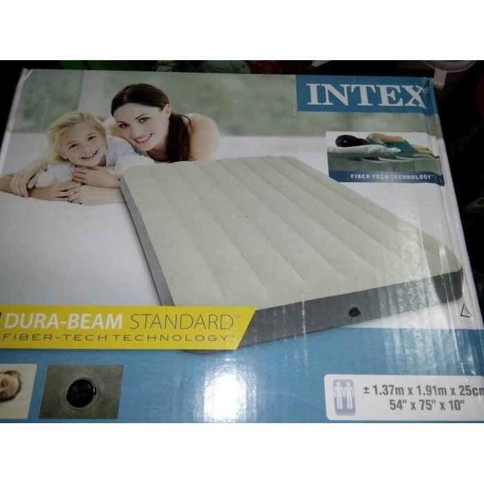 kasur angin intex durabeam ukuran double/deluxe single / kasur angin terbaru / kasur angin empul / kasur angin berkualitas