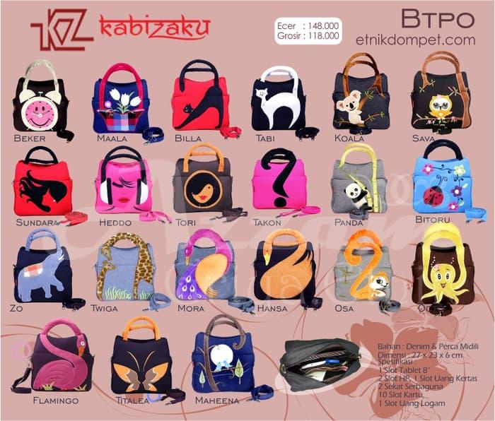 Hemat 10%!! Grosir Tas Dompet Wanita Kabizaku Btpo Tas Karakter - ready stoC-K