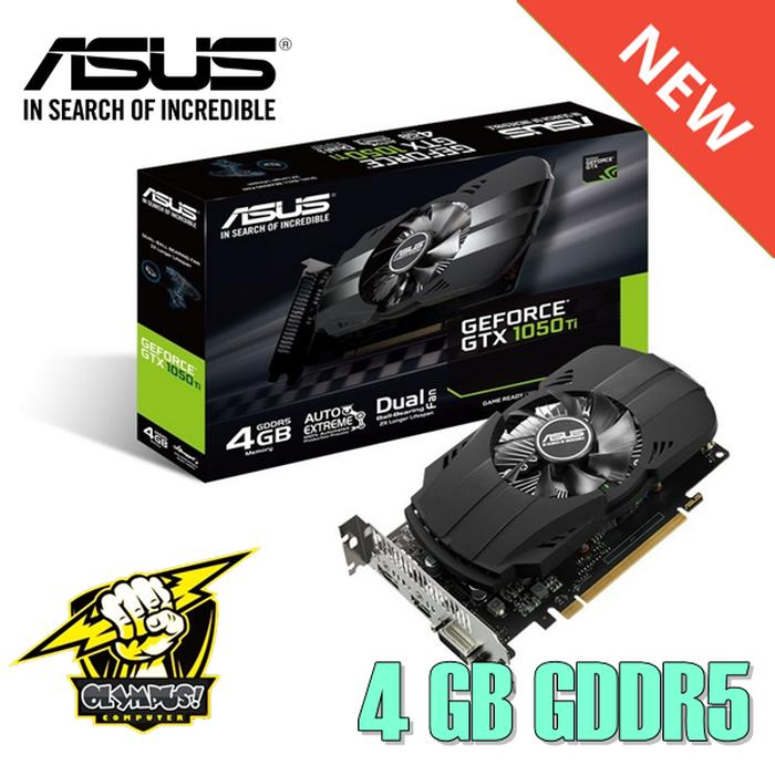 VGA Gaming ASUS Phoenix GeForce® GTX 1050 Ti 4GB GDDR5 - VGA Card